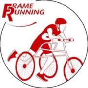 frame running logo