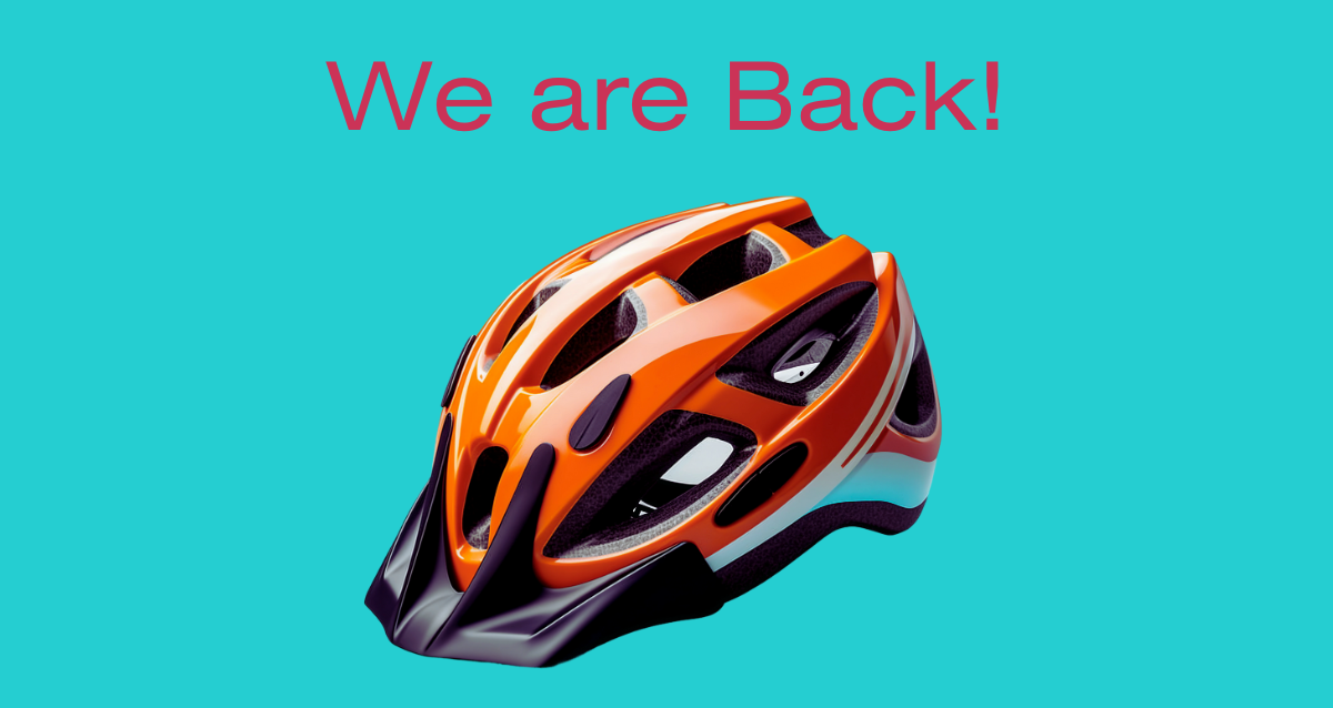 wordpress feature image says we are back!